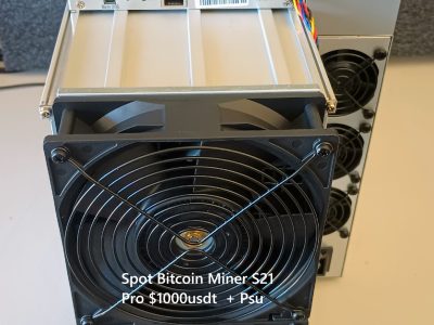 Bitcoin Miner S21 Pro -Bitmain