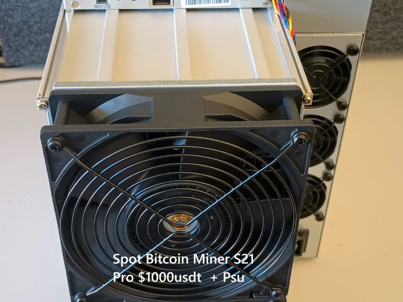 Bitcoin Miner S21 Pro -Bitmain